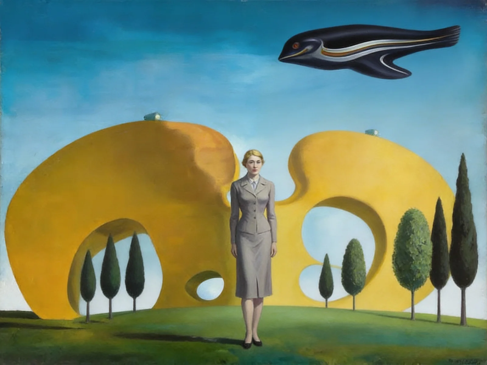 1940S Surreal Landscape — image prompt preview
