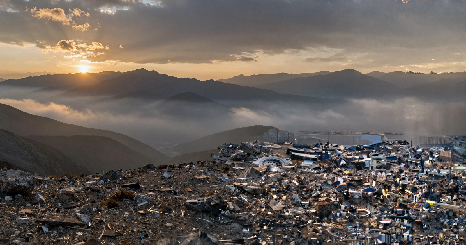 4k mountain at sunset v6 — image prompt preview