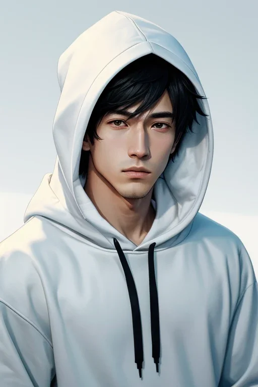 Anime character — modern anime illustration — Portrait — image prompt preview