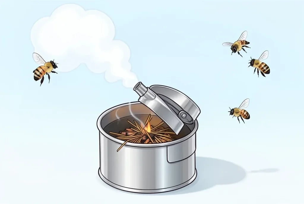Beekeeping Smoker Puff — image prompt preview
