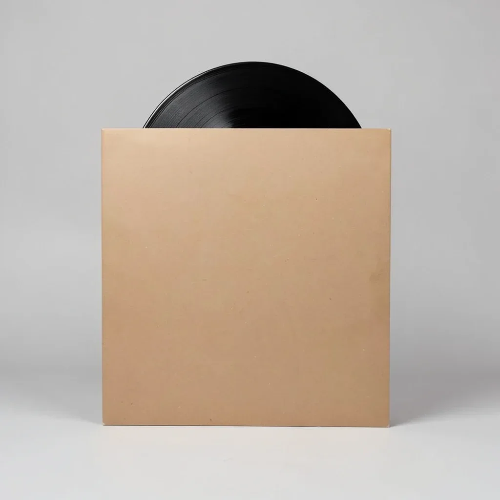 Blank Vinyl Record Sleeve — image prompt preview