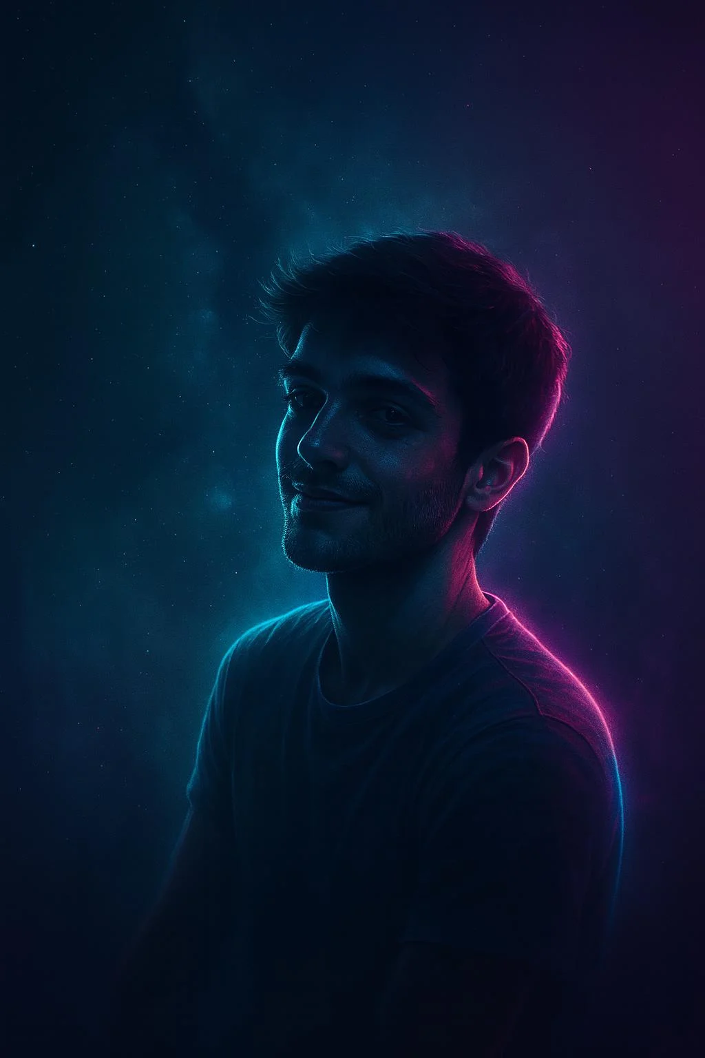 Blue & Purple — image prompt preview