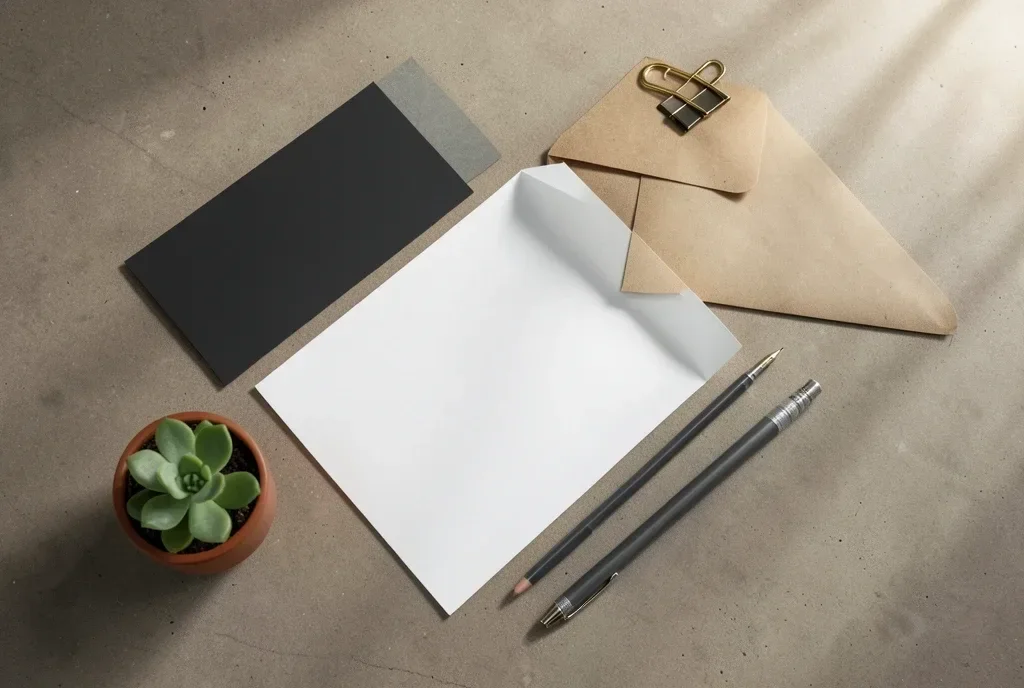 Brand Stationery Mockup — image prompt preview