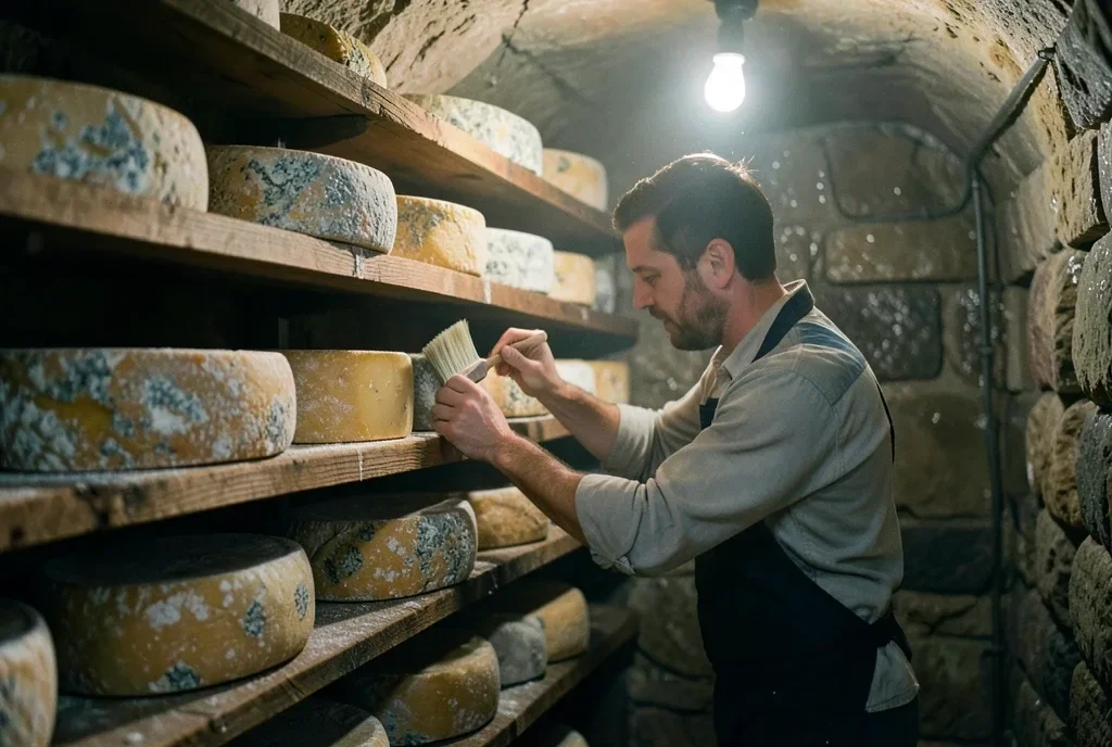 Cheese Aging Cave — image prompt preview