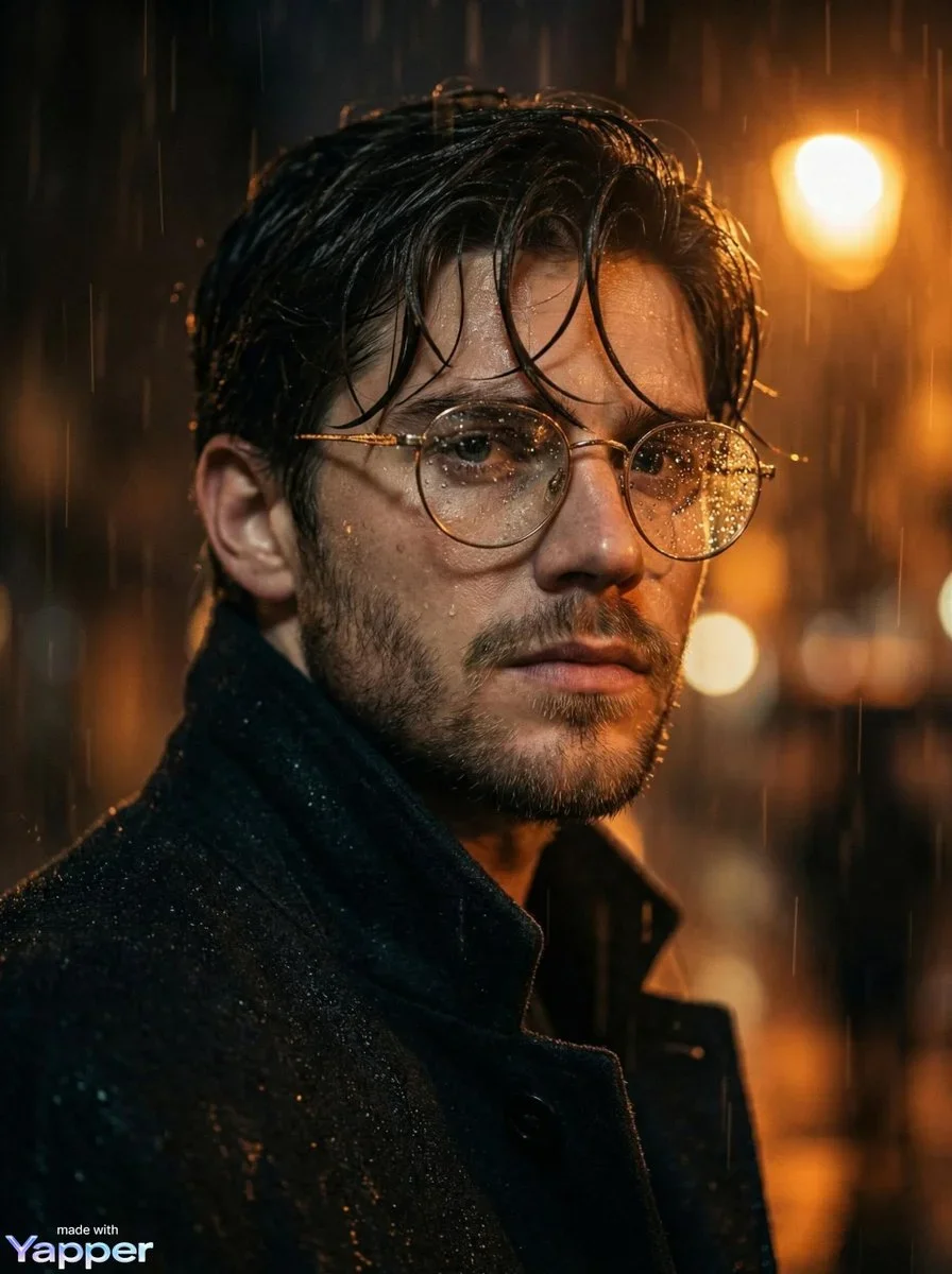 Cinematic Close-Up Portrait Of A Young Man — image prompt preview