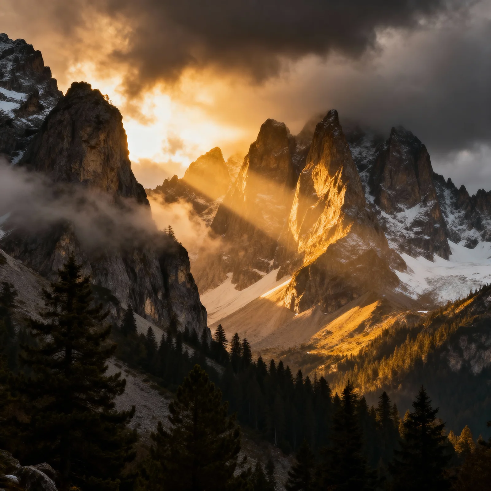 Cinematic Mountain Landscape — image prompt preview