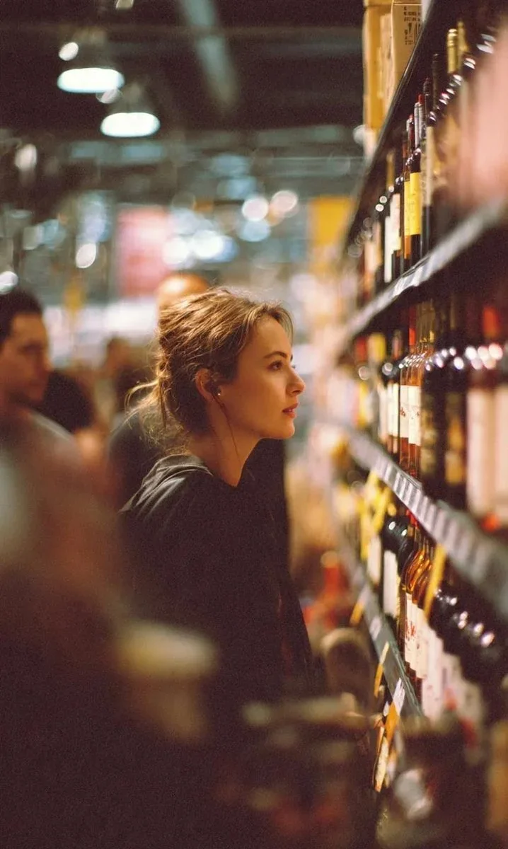 Cinematic Side-Profile Portrait Of A Young Woman — image prompt preview
