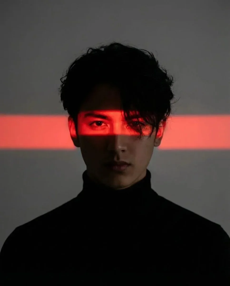 Cinematic Studio Portrait Of A Young Man — image prompt preview