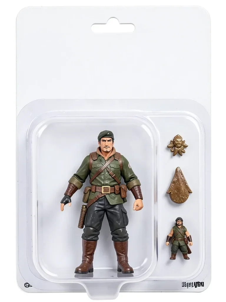 Collectible Action Figure in Box — image prompt preview