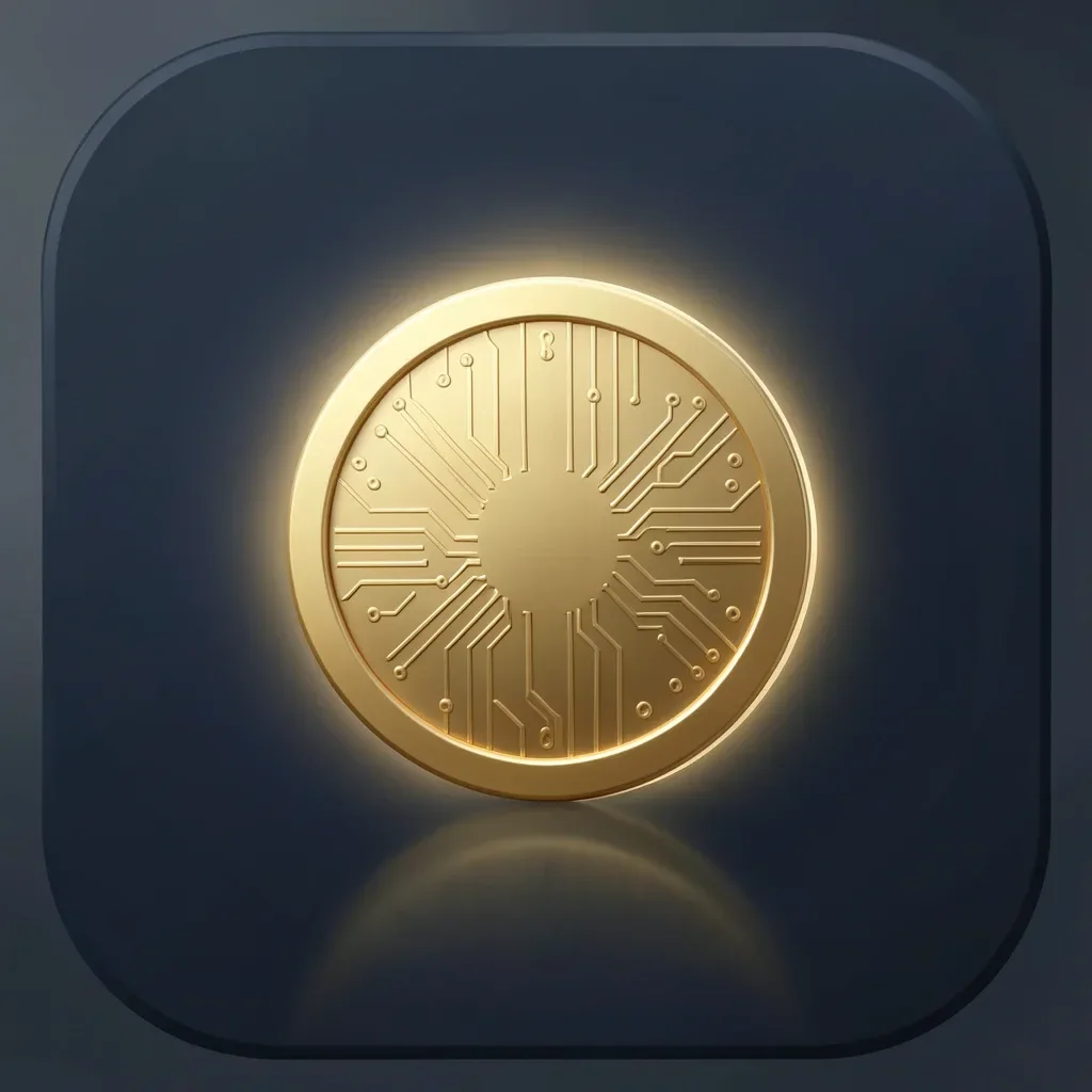 Crypto Wallet App Icon — image prompt preview