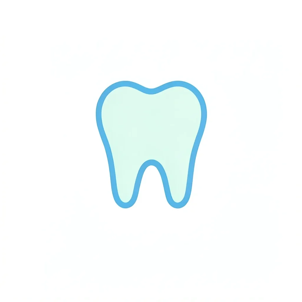 Dentist Tooth and Smile Logo — image prompt preview