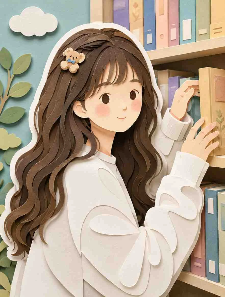 Diorama Style Handmade Look Illustration — image prompt preview