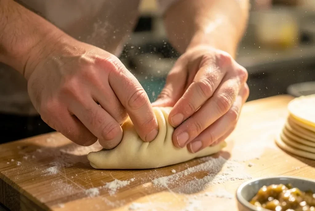 Dumpling Pleating Hands — image prompt preview