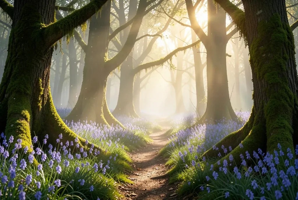 Enchanted Forest Path at Dawn — image prompt preview