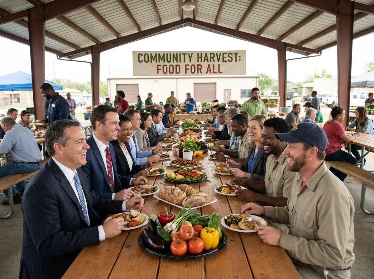 Everyone Has Enough Food To Eat From — image prompt preview