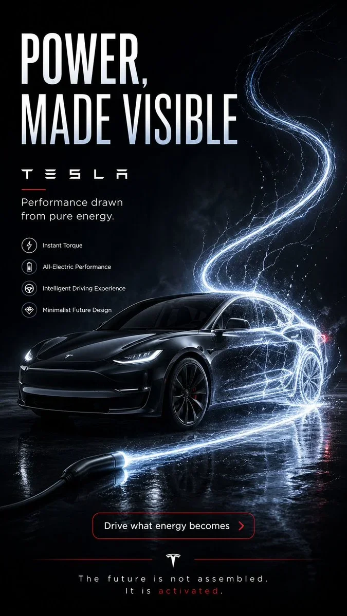 Futuristic Minimal Design — Automotive — image prompt preview