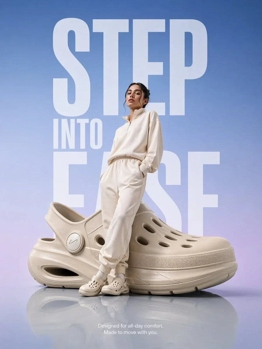 Hyper-Realistic Premium Product Advertisement Featuring An Oversized — image prompt preview