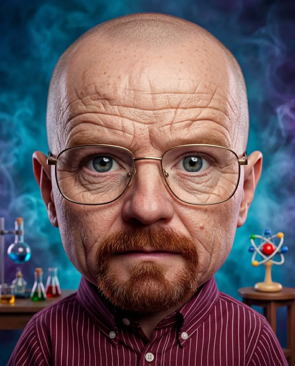 Hyperrealistic Baby @ Image In A Caricature — image prompt preview