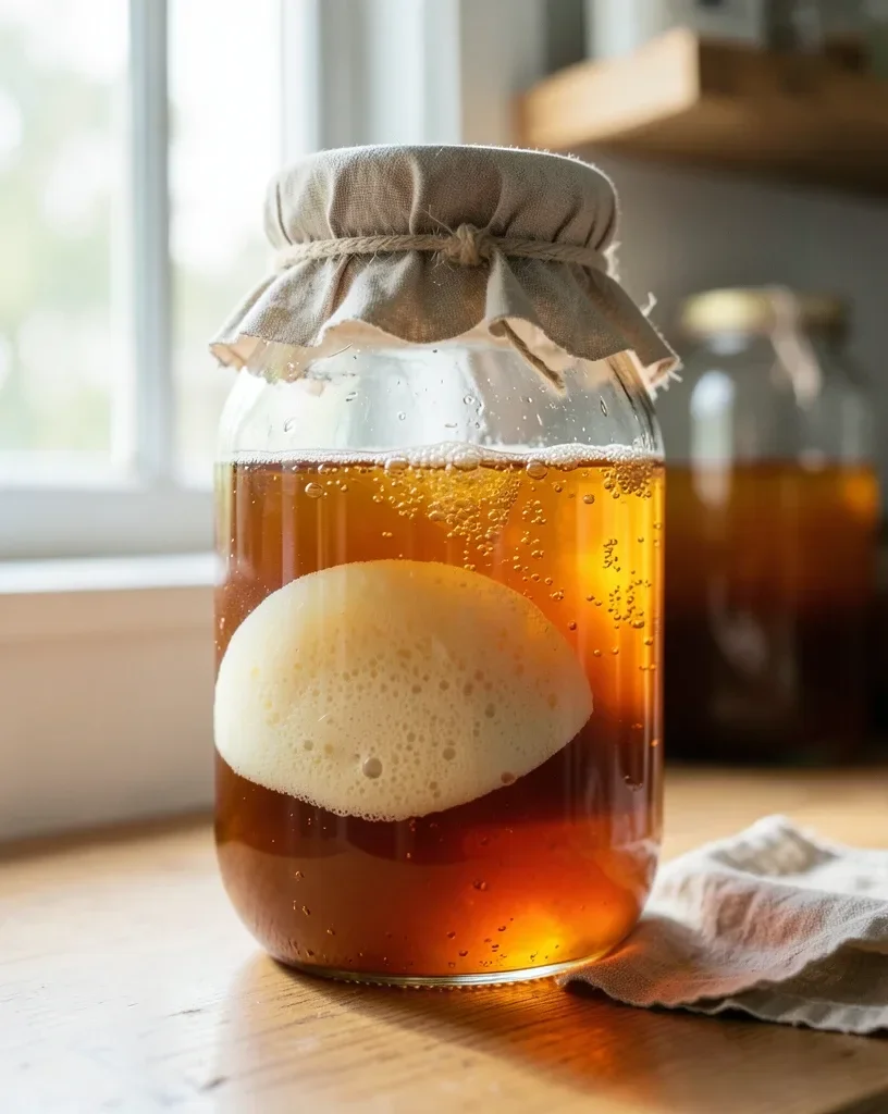 Kombucha Scoby Jar — image prompt preview