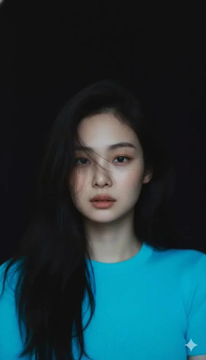 Minimal Portrait Portraits — Neon — image prompt preview