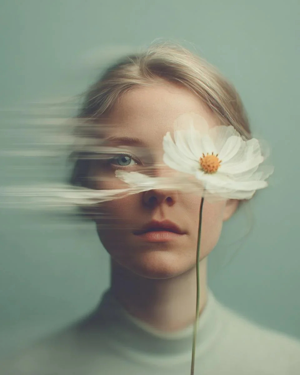 Minimal Portrait Portraits — Pastel — image prompt preview