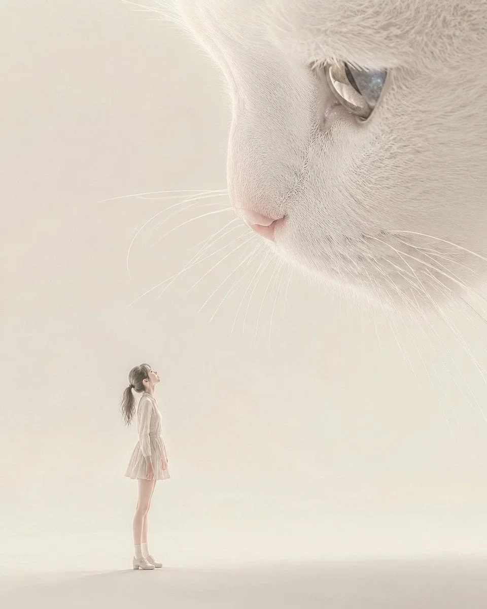 Minimal Surreal Illustration — image prompt preview
