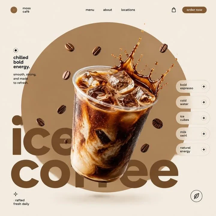 Minimal Vibrant Design — image prompt preview
