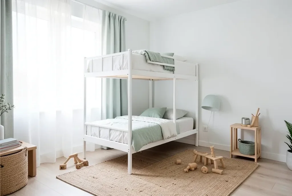 Modern Scandi Kids Bedroom — image prompt preview