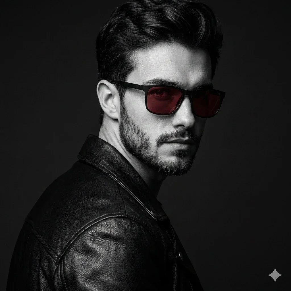 Portrait Black And White Portraits — Square — image prompt preview
