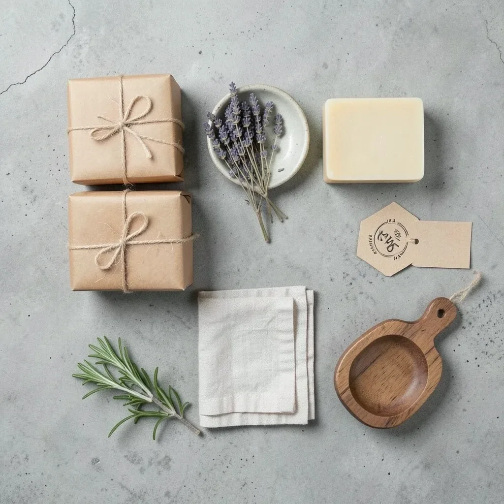 Product Brand Flatlay — image prompt preview