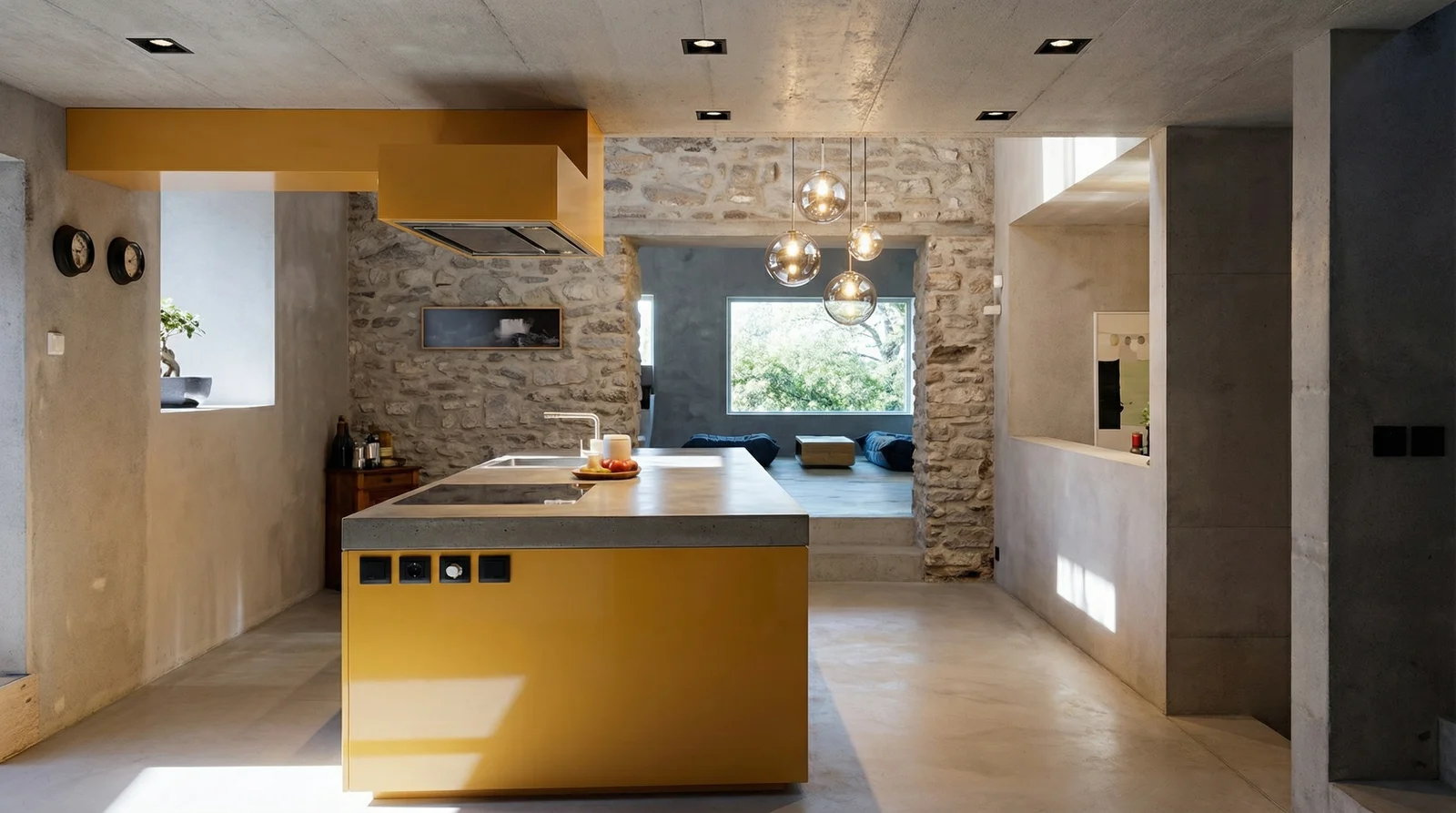 Realistic Architectural Interior Visualization Of A Modern — image prompt preview