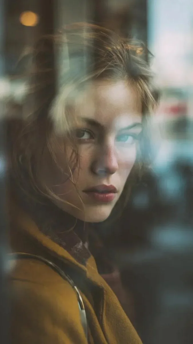 Reflection In Glass Window — image prompt preview
