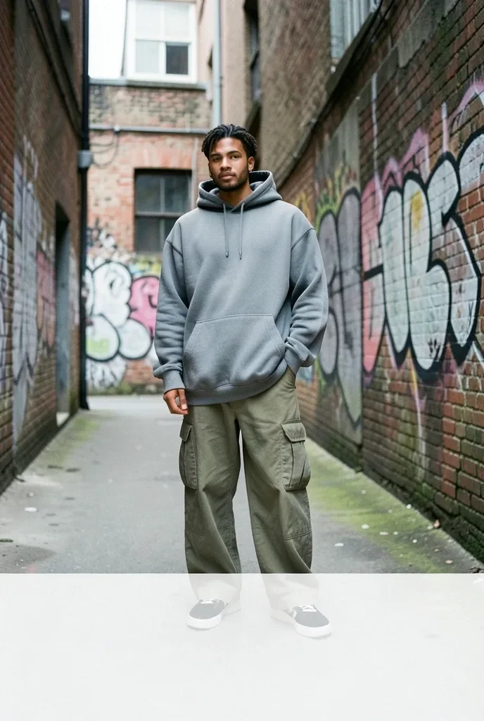 Streetwear Lookbook: Urban Backstreet — image prompt preview