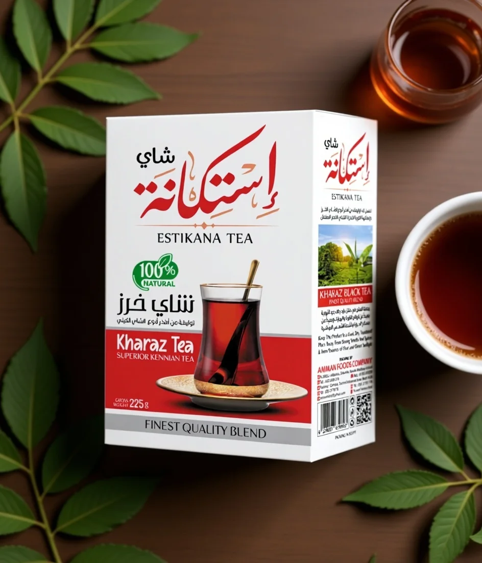 Red Tea Instagram Product Campaign — image prompt preview