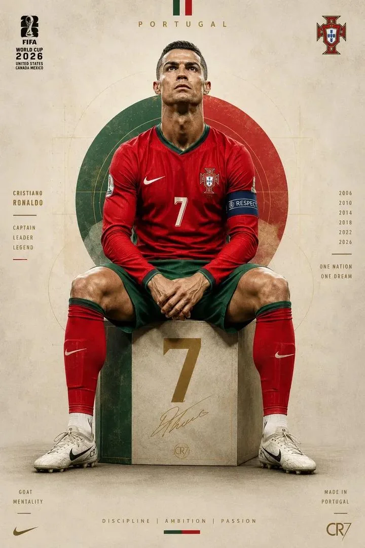 Ultra-detailed football portrait poster of a legendary Portu — image prompt preview