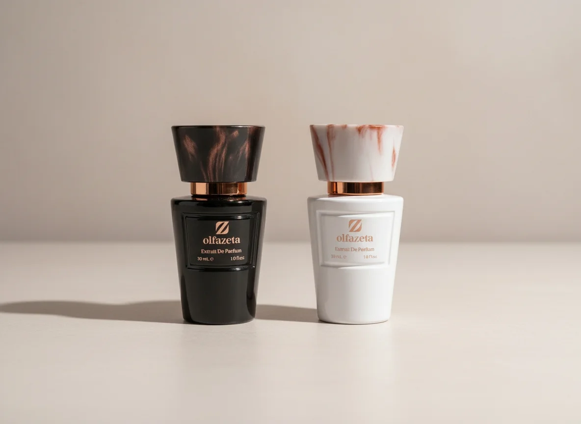 Ultra High-End Product Photography Of Two Luxury — image prompt preview