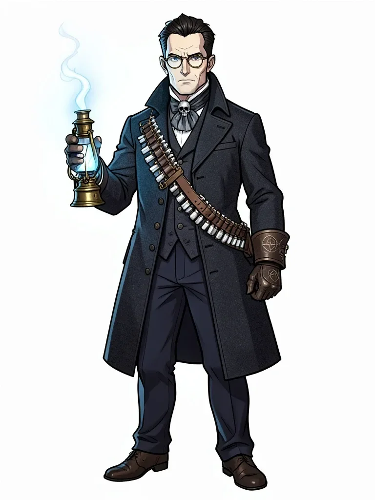 Victorian Ghost Hunter Character — image prompt preview