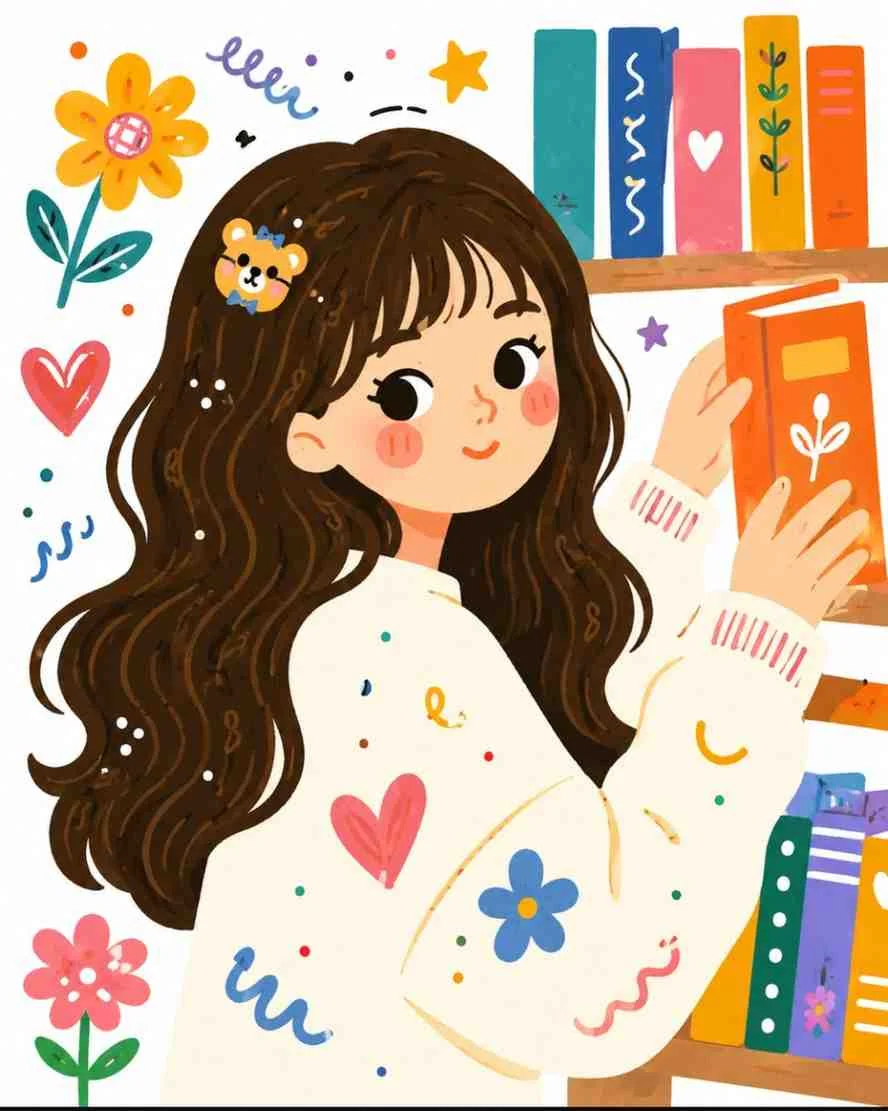 Whimsical Decorative Folk Illustration — image prompt preview