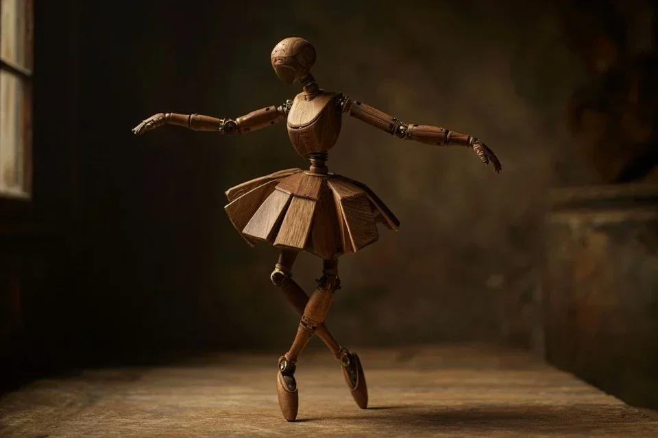 Wooden Automaton Version Of A [Subject] — image prompt preview