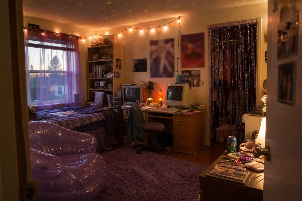 Y2K Teen Bedroom Interior — image prompt preview