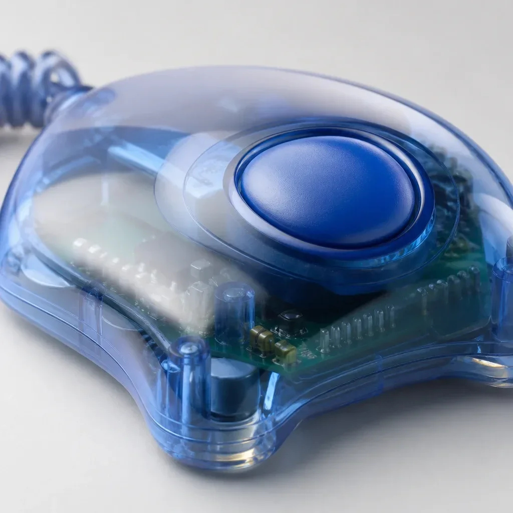 Y2K Translucent Tech Product — image prompt preview